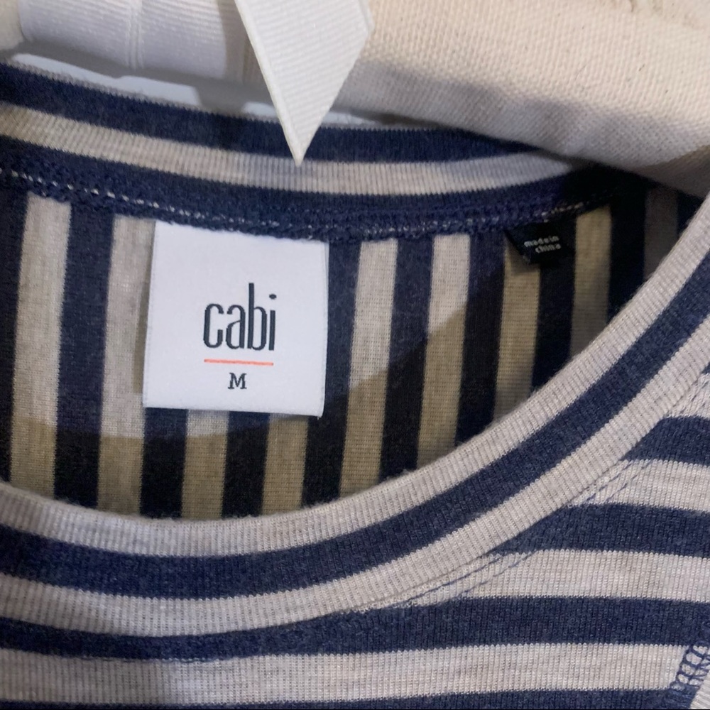 EUC CAbi Ernest Stripped Tunic - SZ M - Picture 10 of 10